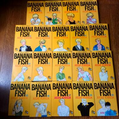 Banana Fish Complete 1 19 Whole Volume Set Japanese Manga Comic Akimi Yoshida Collectibles Japanese Anime Banana Fish Complete 1 19 Whole Volume Set Japanese Manga Comic Akimi Yoshida Collectibles Japanese Anime