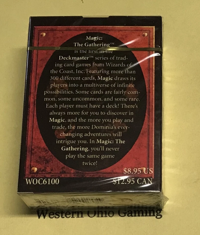 Magic MTG ENGLISH 4th Edition Starter Deck NEW TCG CCG Fourth Deckmaster - Image 2 of 2