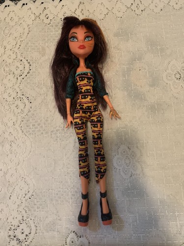 Monster High Freaky Fusion Doll Cleolei Figure Cleo Werecat No Glue Seepage - Picture 2 of 13