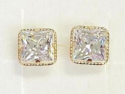 琥珀 ② Blue Sapphire CZ Alternating Drop Earrings – CZ by Kenneth