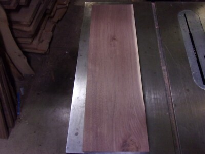 1 PC WALNUT LUMBER WOOD KILN DRIED BOARD 27 1/4''X 8 7/16''X 15/16'' LOT 1169V FLAT