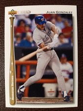 JUAN GONZALEZ TEXAS RANGERS 