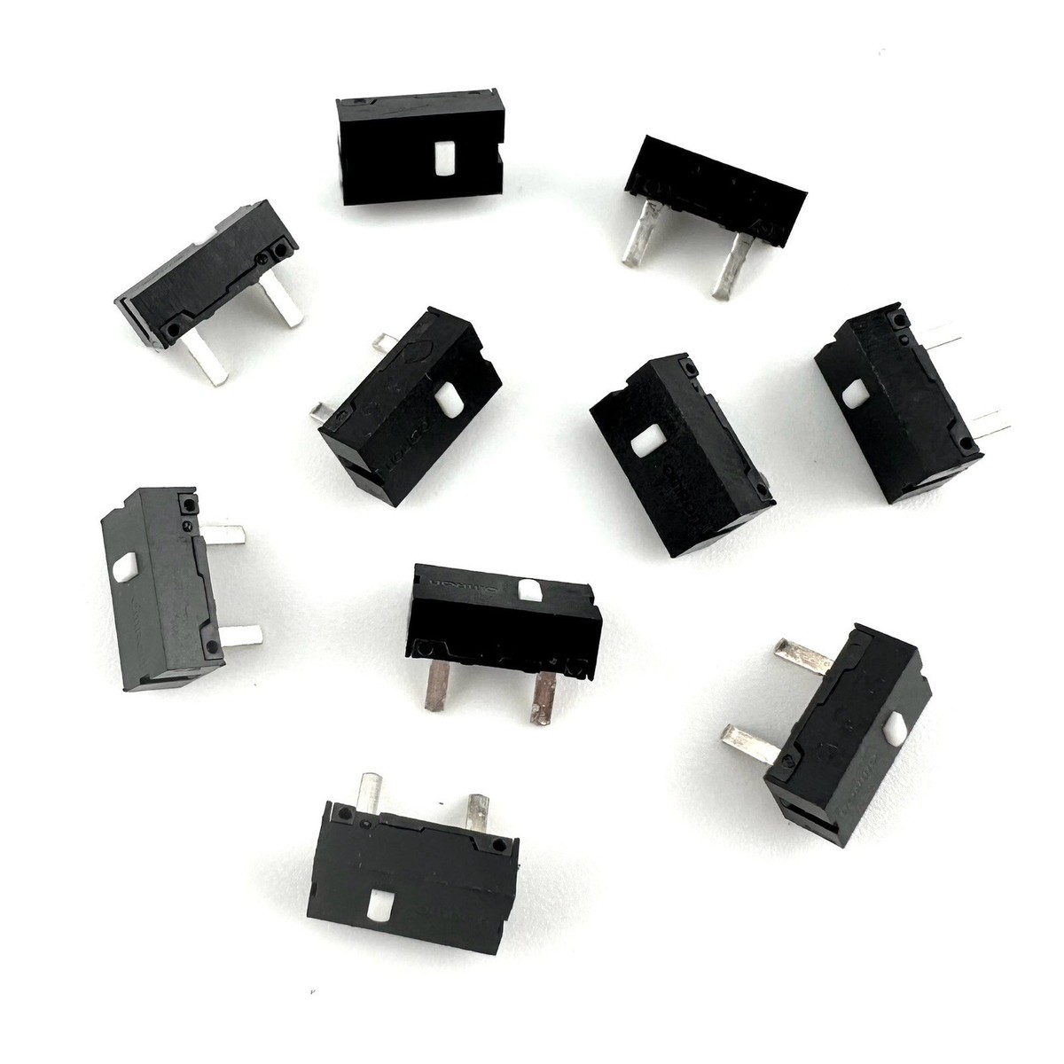 Omron Mini 2 Pin Foot Micro Switch White Dot (10 Pieces) | eBay