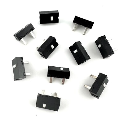 #ad Omron Mini 2 Pin Foot Micro Switch White Dot 10 Pieces $19.99