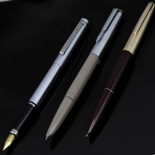 3X Vintage Classic Wing Sung Fountain Pens For Writing & Collection Made In 90s