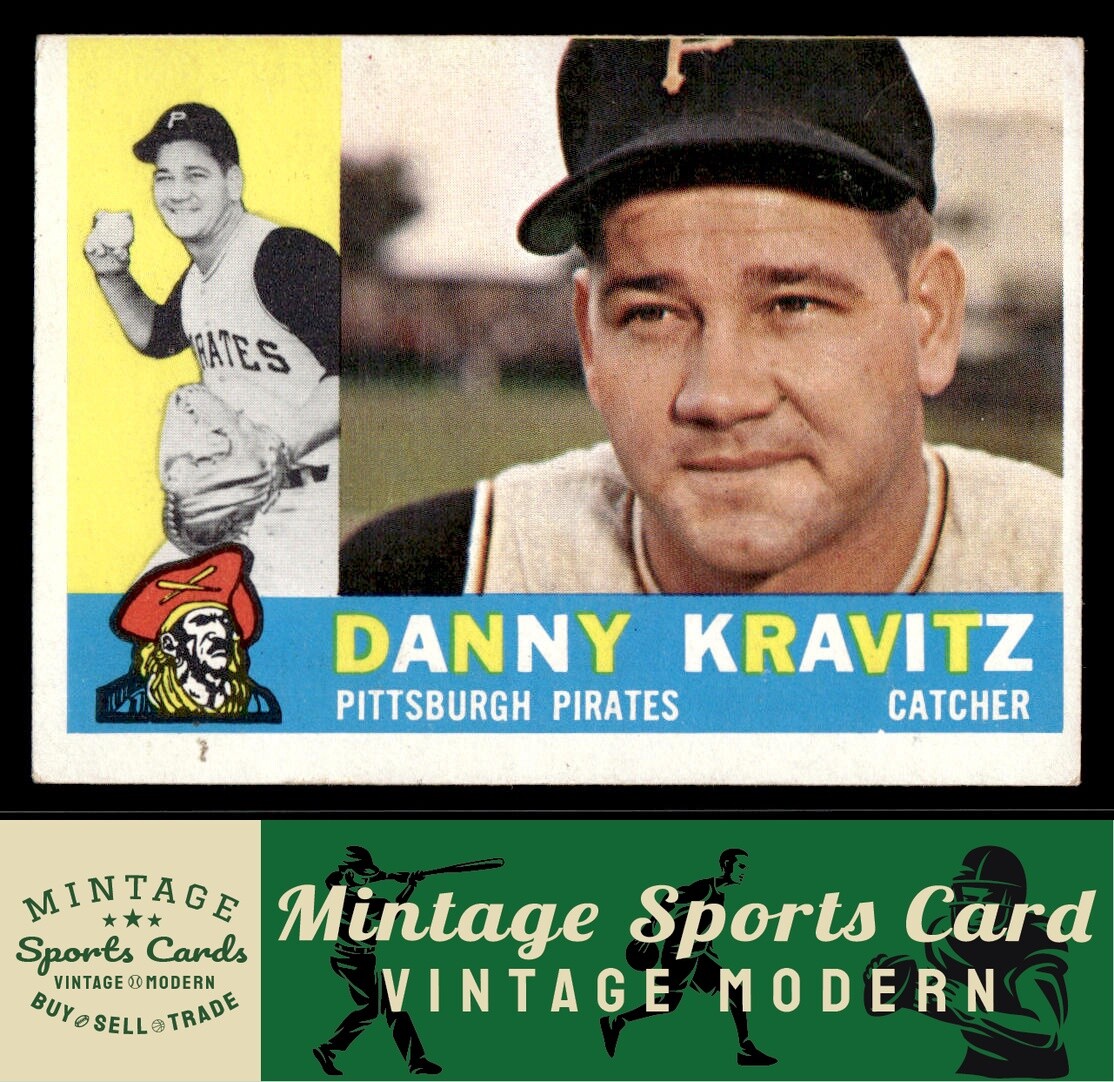 1960 Topps - Danny Kravitz - #238 Pittsburgh Pirates | eBay