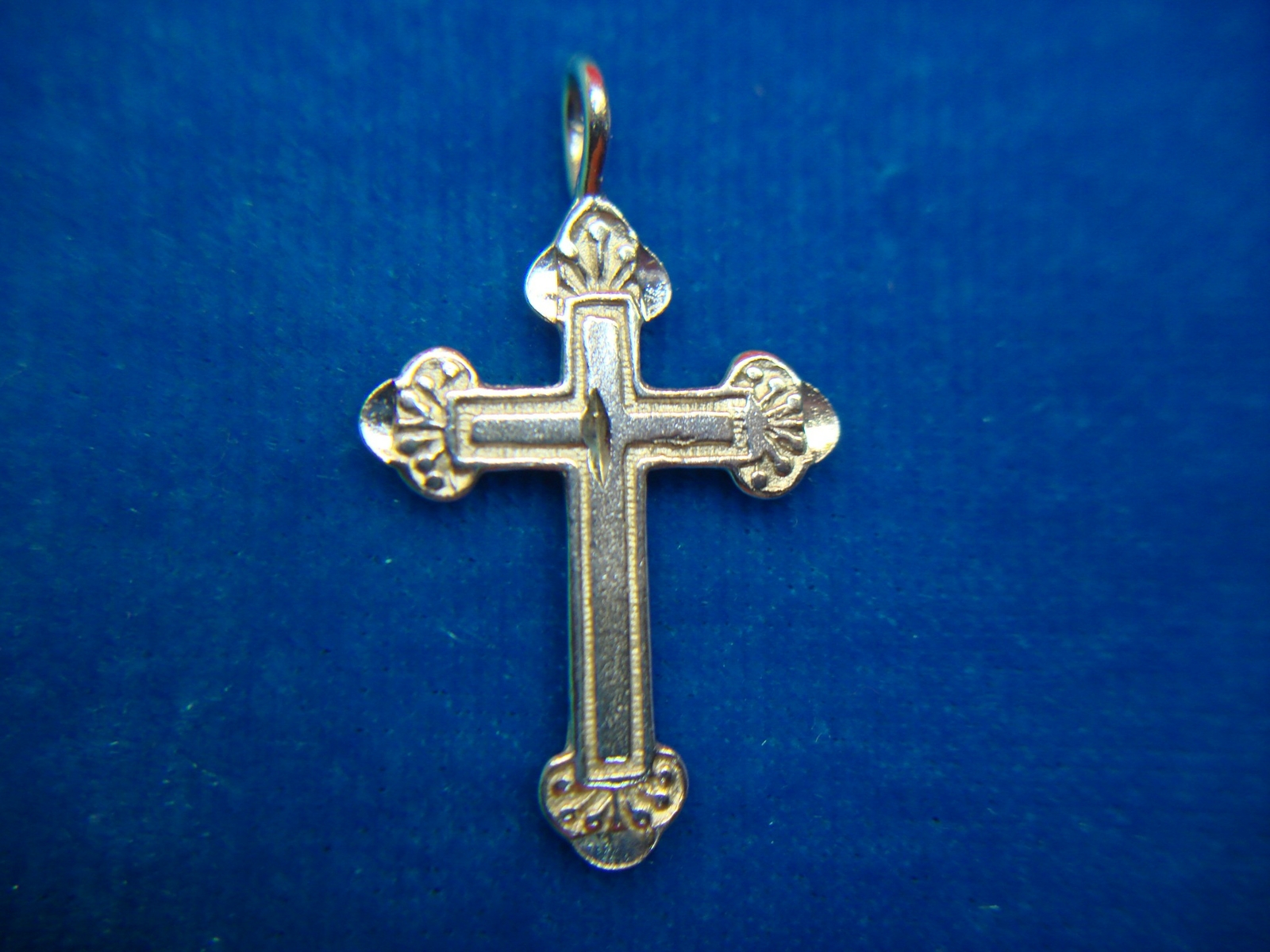 SOLID STERLING SILVER LIGHTWEIGHT CROSS PENDANTS … - image 7