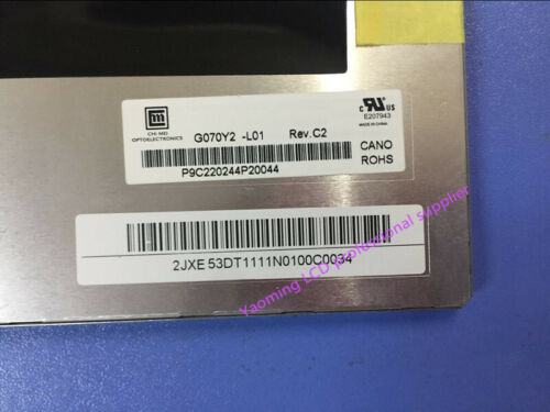 7" For CHIMEI G070Y2-L01 REV.C2 LCD Display Screen Panel 90 days warranty - Picture 2 of 6