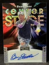 2024 Leaf Metal RED/WHITE/BLUE Center Stage BEN JOHNS Pickleball AUTO 2/4