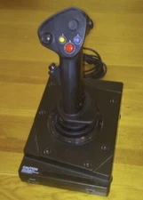 Hori Flight Stick EX2 Xbox 360 Video Game Simulator Untested HX3-73 Controller