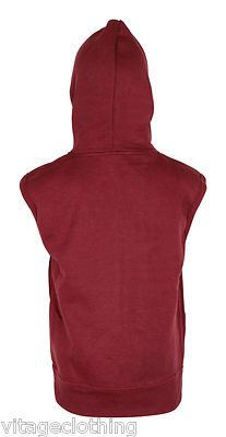 Kid's Sleeveless Sweatshirt Hoodie Casual Zip-Up Sweatshirt Drawstring Tank Top - Foto 7