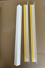 Plastic Corner Trim PVC Angle Cover Strip Rigid 90 Degree Angle Edging  660mm
