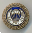 Very rare Official World Air Sports Federation pin badge