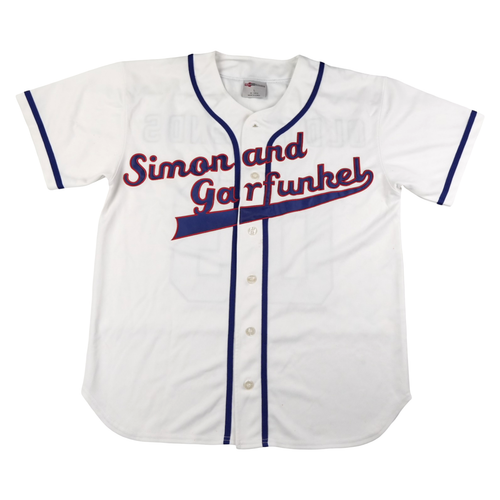 Vintage Simon & Garfunkel Shirt Baseball Jersey Large 2003 Old Friends Concert