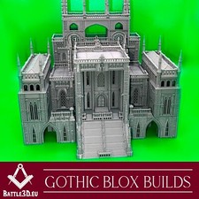 12 Gebäude Terrain Gelände Set 8mm Epic Sci...