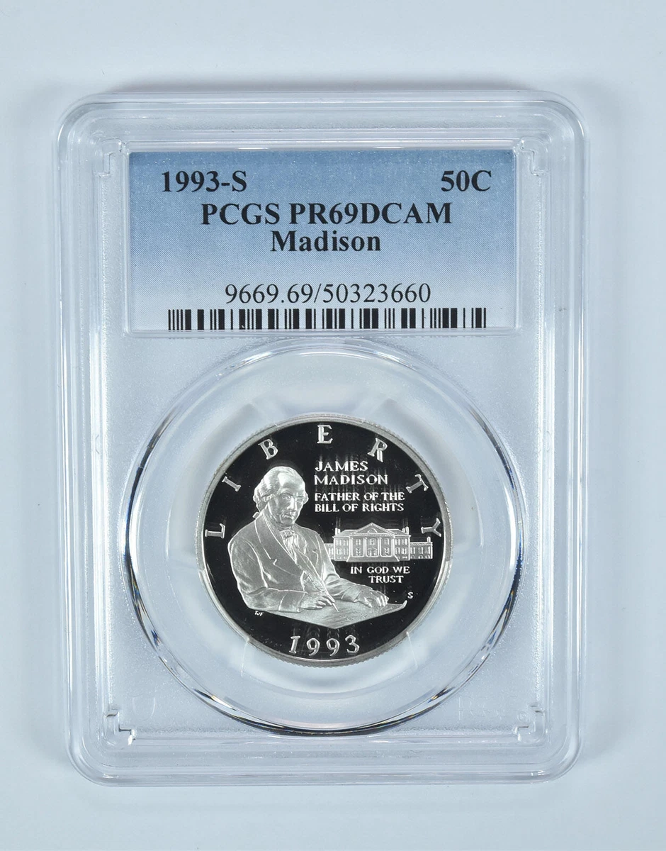 PCGS Certified PR 69 Graded 1993 US Commemorative Coins for sale