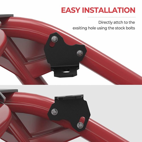 Antenna Flagpole Whip Light Mount Holder For Can-Am Maverick X3 Adjustable Black - Picture 5 of 14