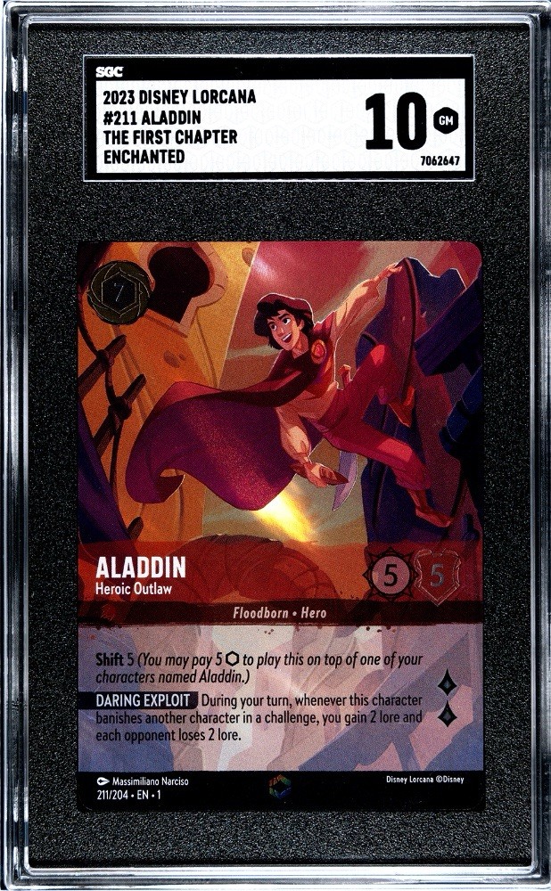 Aladdin - Heroic Outlaw 2023 The First Chapter #211/204 Enchanted