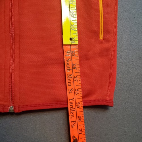 Chaqueta Híbrida PATAGONIA M's Piton Para Hombre Talla L Roja Gris Relleno Cremallera - Imagen 9 de 10