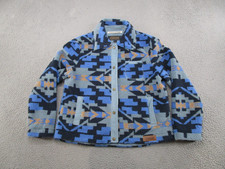 Pendleton Dry Goods Sherpa Jacket Full Zip Southwestern Aztec Men  s L Navajo