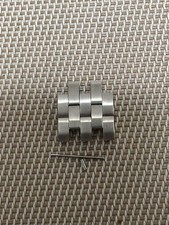 HAMILTON Genuine 2 Link Khaki ETO Men's Watch Band Bracelet Parts 20mm Unused