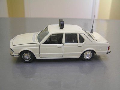 Gama Mini BMW 7 Series 733 730 728 Taxi  near mint 1/45 scale made in Germany