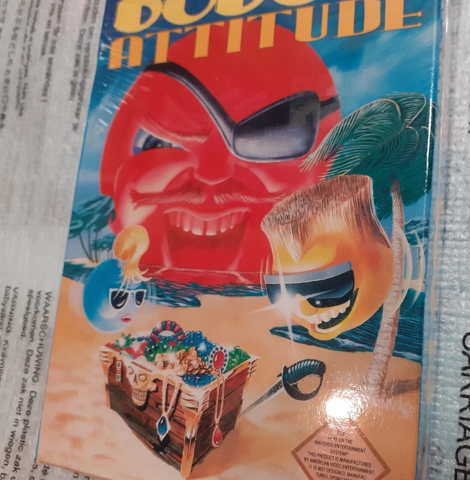 Dudes With Attitude per Nintendo Nes NTSC/Usa Come Nuovo Completo Originale 100% - Immagine 4 di 4