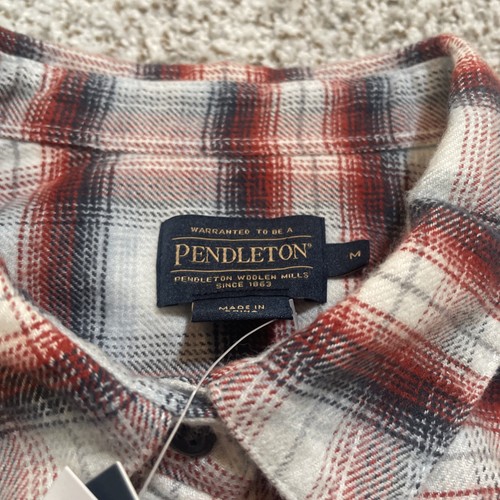 NWT pendleton womens flannel Button Up Size M 100% Cotton - Picture 4 of 5