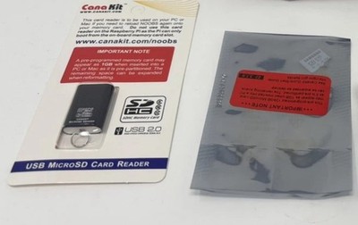 Raspberry Pi Accessories: 128 GB Samsung EVO Plus And USB MicroSD Card Reader