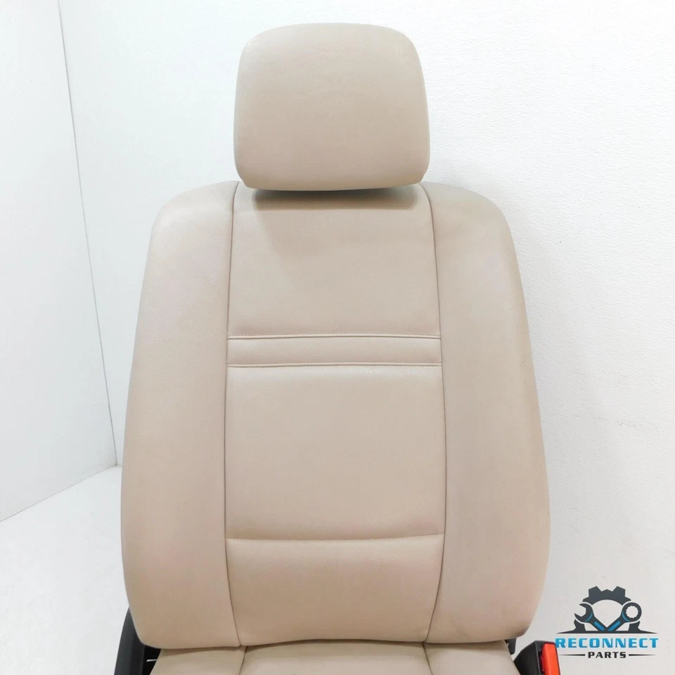 07-14 BMW X5 X6 E70 E71 Asiento eléctrico pasajero delantero derecho beige conjunto OEM Foto 4 de 4