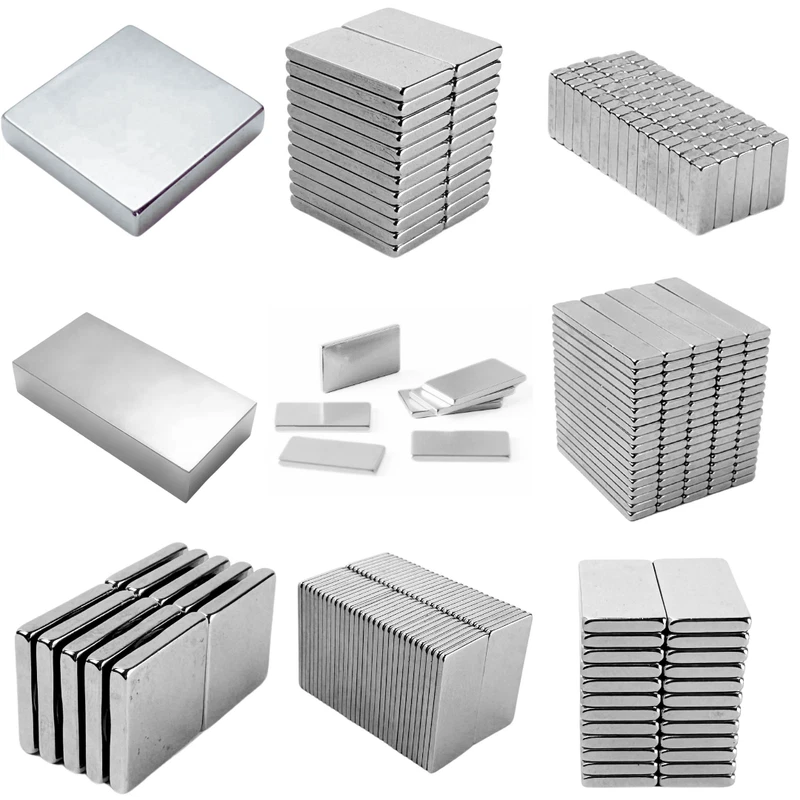 Neodym Magnete N42 Extra Stark Quader Neodym-Magnet Super Magnete Bis zu 150Kg