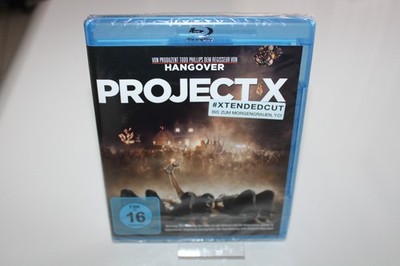 Project X (Extended Cut)( Brown, Jonathan Daniel) [Blu-ray]   NEU!!