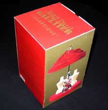 BOITE COLLECTOR JEAN PAUL GAULTIER SAPIN NOEL 2001 TRES BEL ÉTAT SANS FLACON