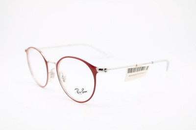 NEW RAY-BAN JUNIOR JR RB 1053 4081 RED SILVER AUTHENTIC EYEGLASSES 45-18