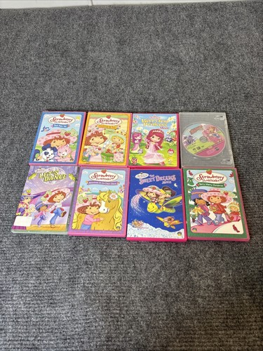 Strawberry Shortcake: Lot of 9 DVDs Happily Ever After Berry Big Help