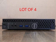 Lot of (4) Dell Optiplex 3050 MFF Core i5-6500T@ 2.50GHz, NO RAM/SSD/HDD