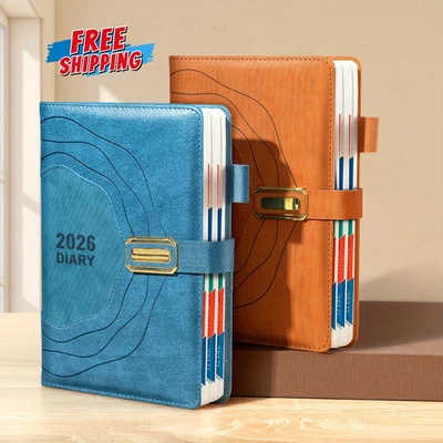 2026 Schedule Planner Diary Agenda Planning Notepad Notebook.