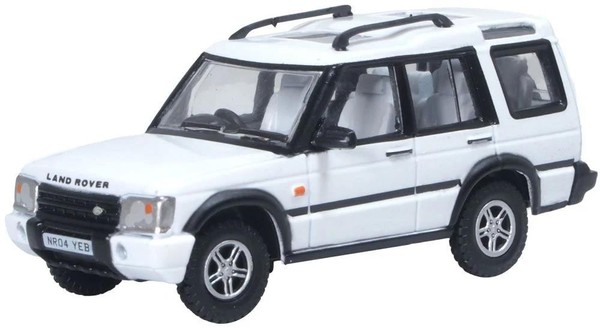 Land Rover Discovery 2 Chawton White 1:76 MaßStab Oxford Diecast 76LRD2004-image