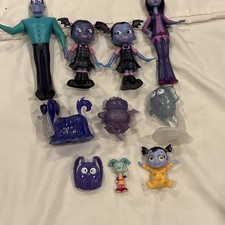 Vampirina Figure Lot of 10 Disney Junior Characters Toys Loose No Duplicates