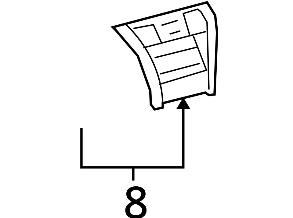 Lexus LS460 LS460L LS600H 2007-2009 ventilación aire navegación bisel moldura fabricante original usado Foto 4 de 4