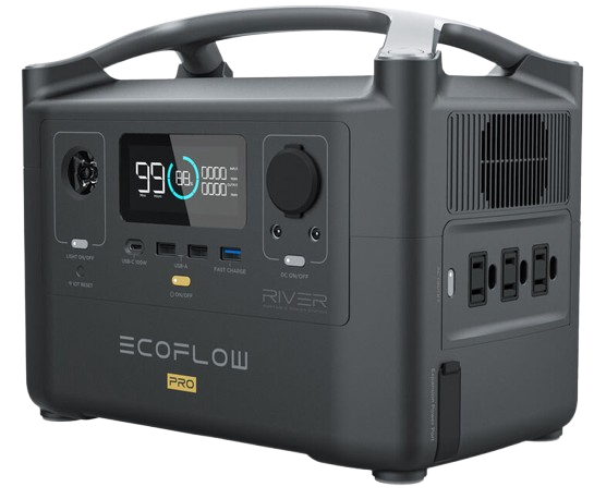 EcoFlow River Pro Portable Power Station 720wh 600W EF4 Pro - (1
