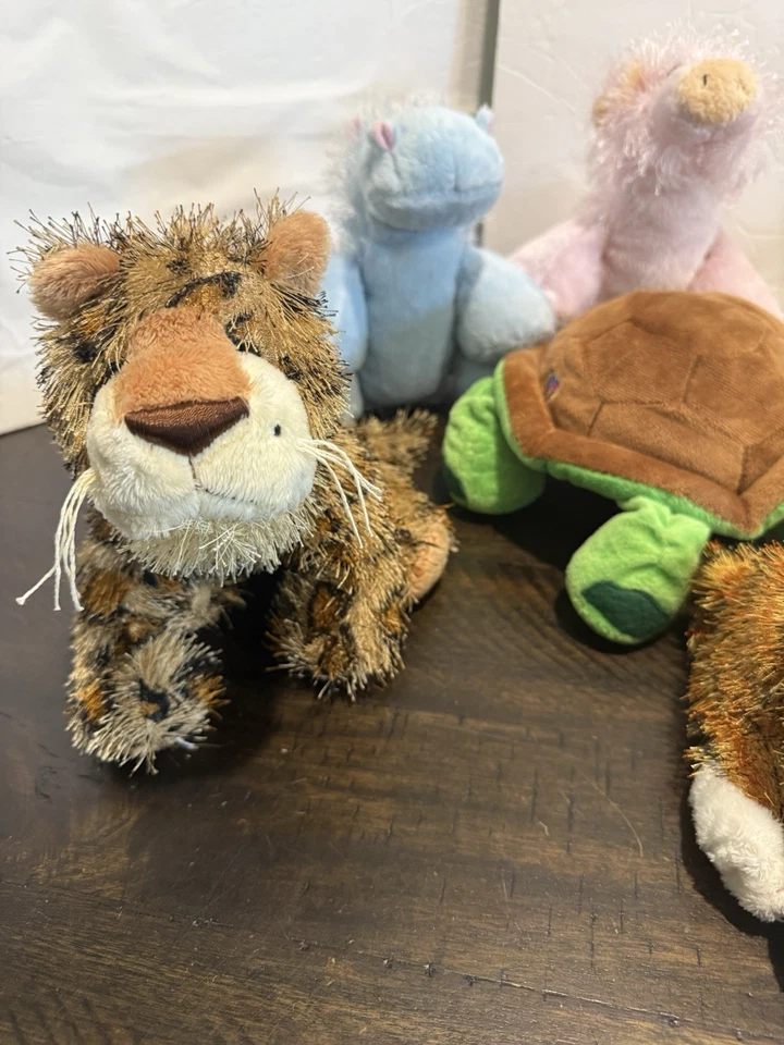 webkinz lot 12 Plush Cheeky Dog Hippo Turtle Pink Pig Goose Bulldog Duck Bunny - Image 3 of 4