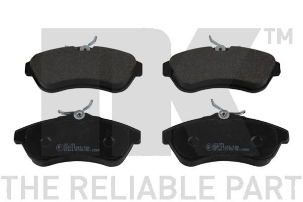Bremsbelagsatz Scheibenbremse NK 221951 FüR C3 CitroËN C2 1 Pluriel Enterprise-image