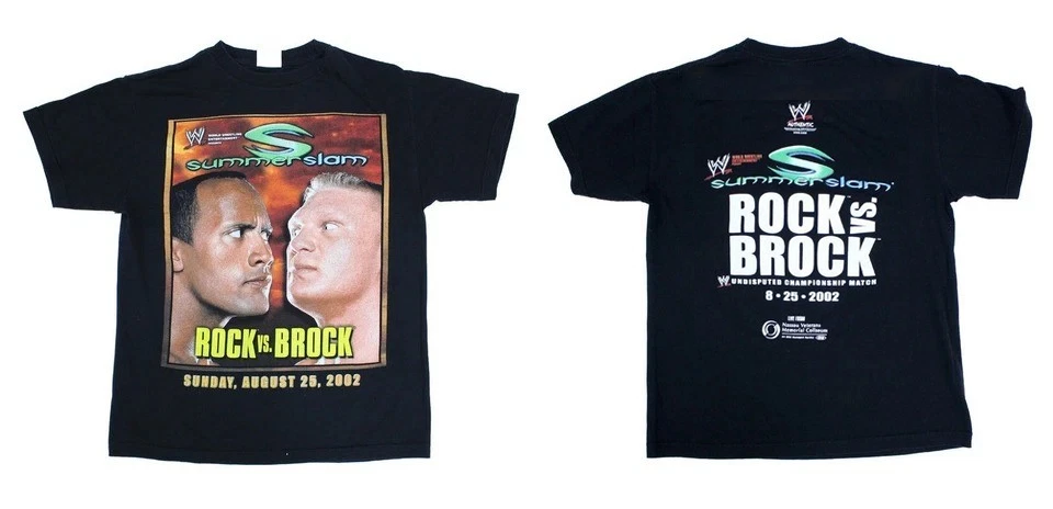 WWE ザ・ロック　Tシャツ　2002年(WWE公式グッズ) m25007878031_1.jpg?1703820392