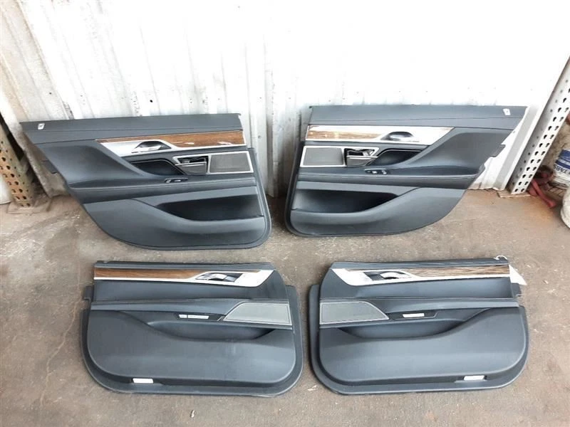 Juego de 4 paneles puerta izquierda derecha trasera bmw g11 740i 750i negro Foto 2 de 4