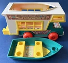 Vintage Fisher Price Little People Play Family Camper #994