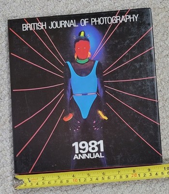 1981 British Journal of Photography Annual Illustrated, Hardcover w Dust Jacket