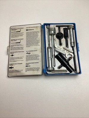 Sykes Pickavant 7 Stück Vergaser Einstellsatz. Komplett und guter Zustand