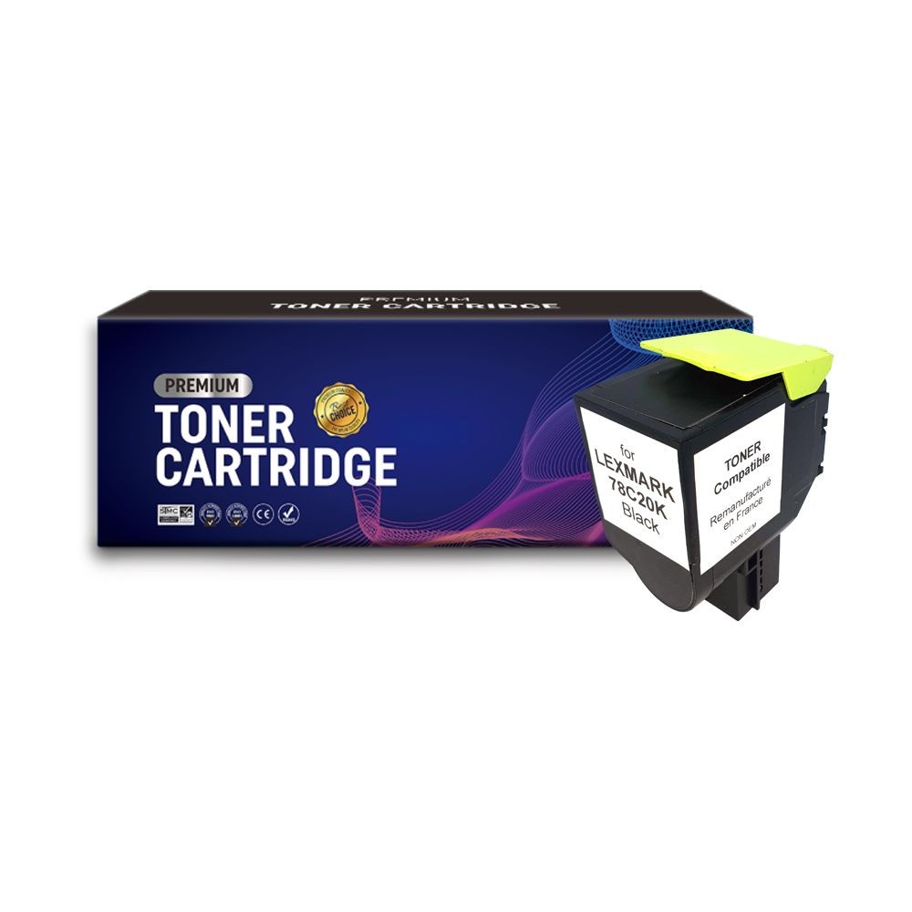 Toner LCU421AKR-Premium-F compatible Lexmark 78C ideal pour le teletravail