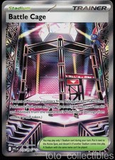 Battle Cage 116/094 Ultra Rare Phantasmal Flames Pokemon Holo Near Mint
